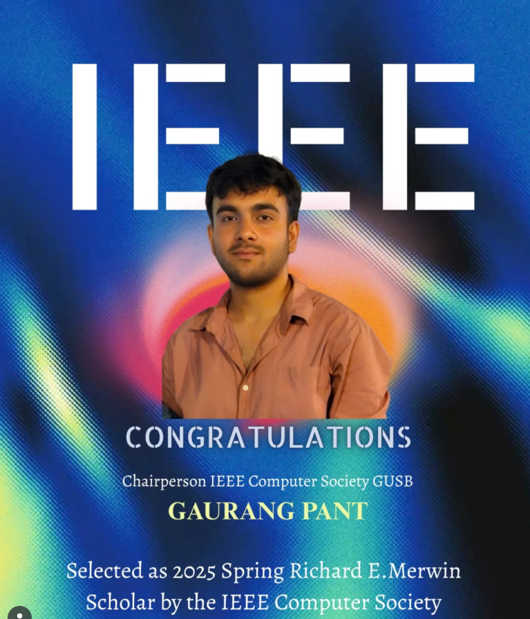 Richard E. Merwin Scholar — Spring 2025