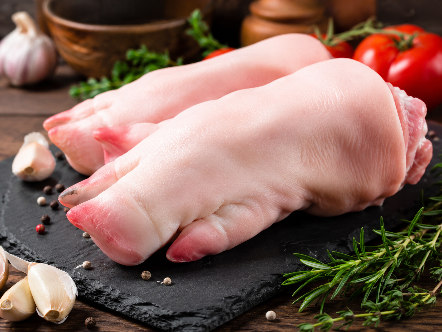 Pork trotters