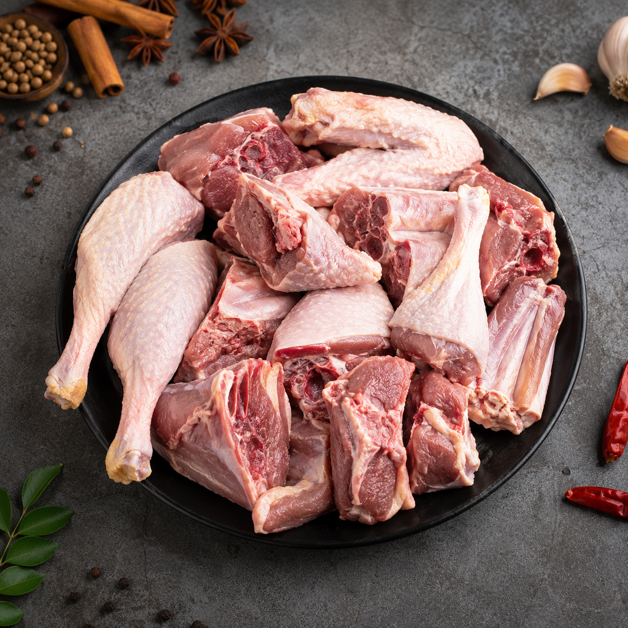 Duck Mix Curry Cut