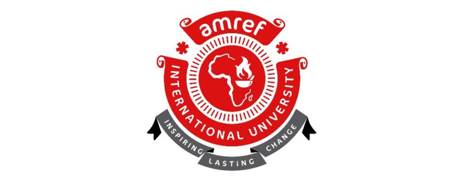 Amref International University (AMIU) banner