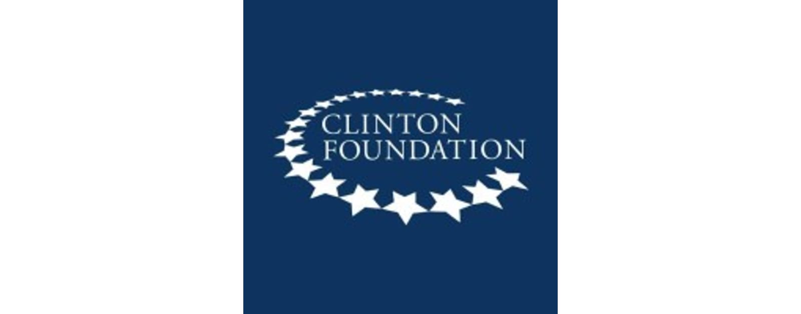 Clinton Foundation banner