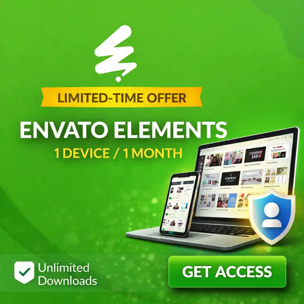 Envato Elements (1 Device, 1 Month)