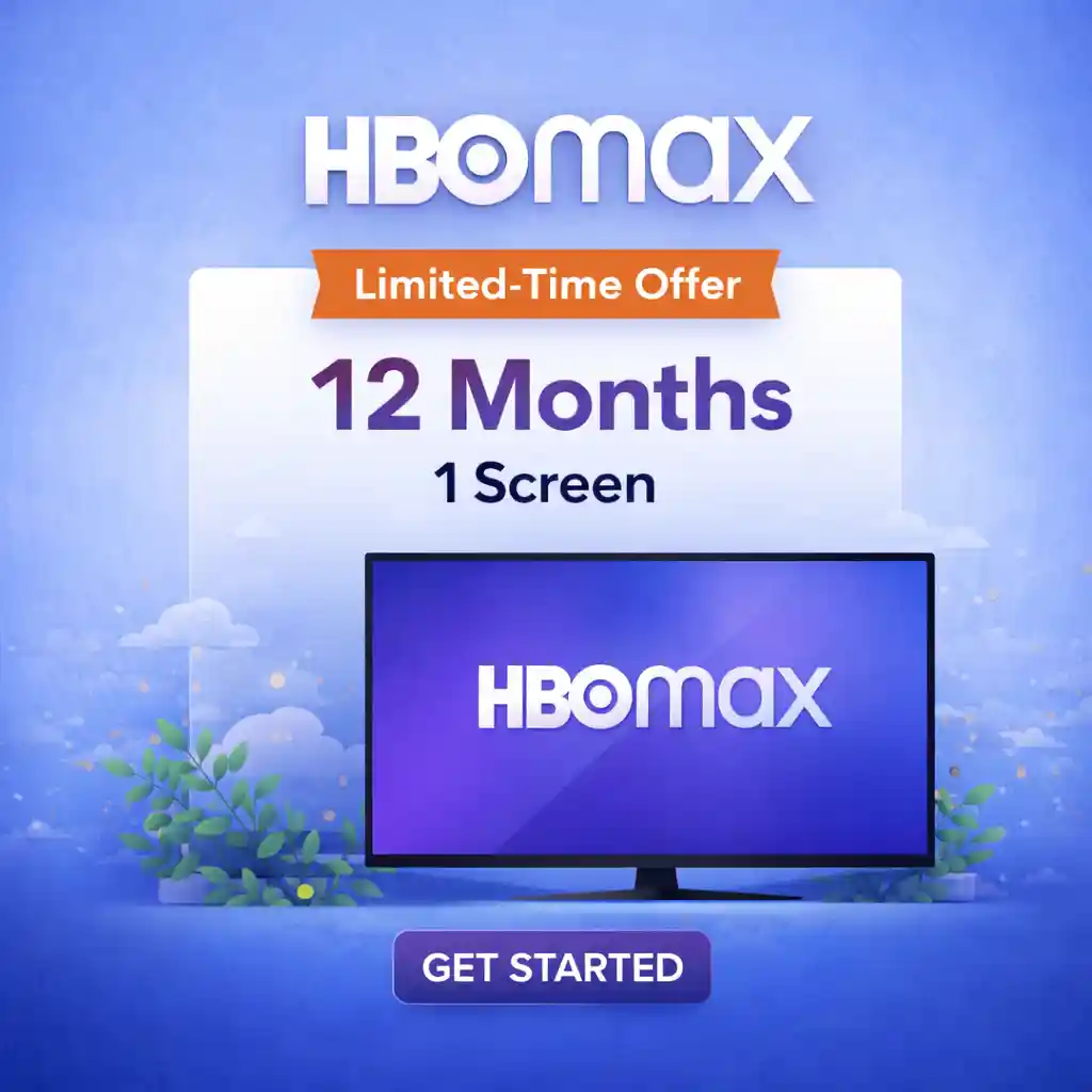 HBO Max 4K (no-ads) | 1 Screen 12 Month