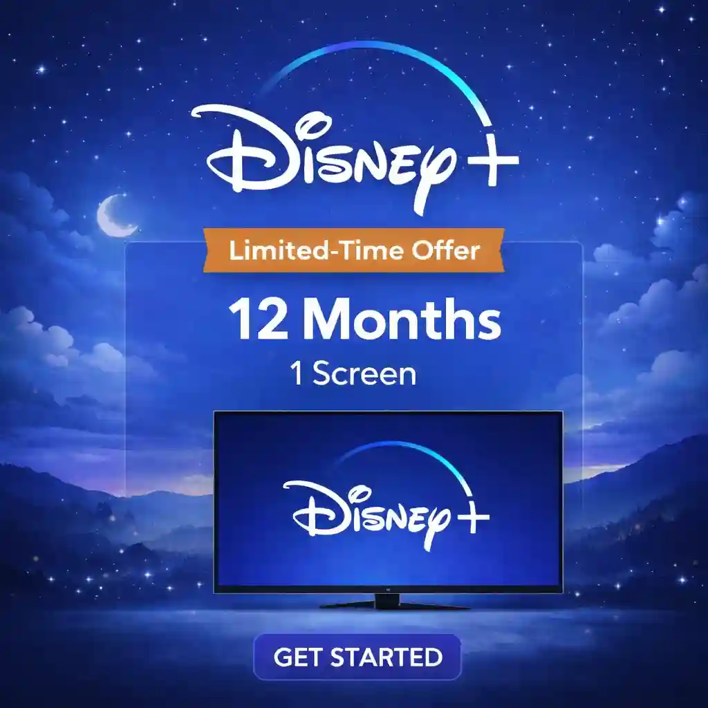 Disney Plus 4K (no-ads) | 1 Screen 12 Month