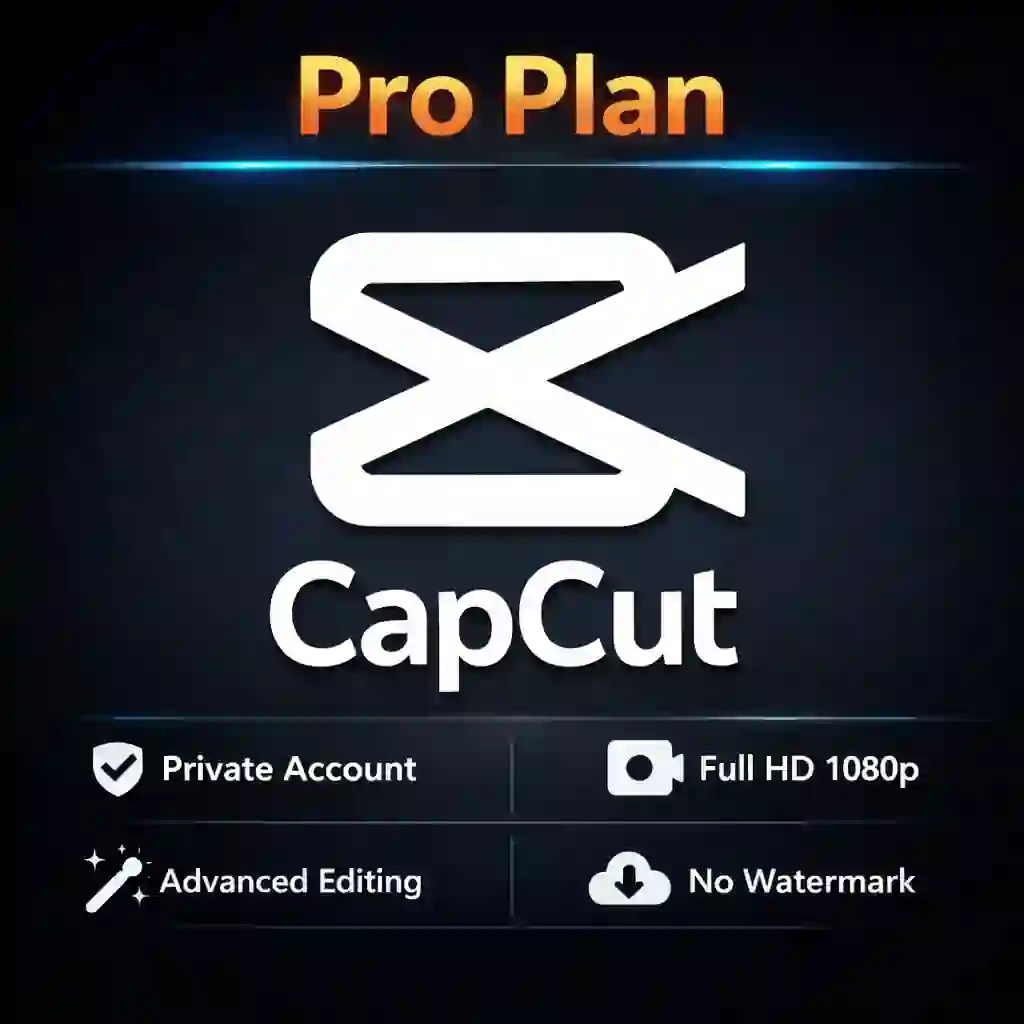 Capcut Pro (Private Account) | 1 Month - buy cheap digital tools online