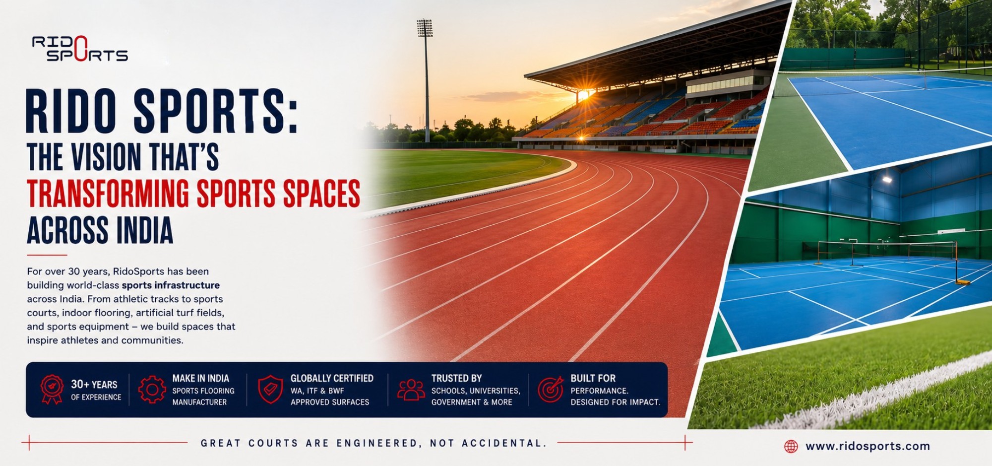 RidoSports: The Vision That's Transforming Sports Spaces Across India