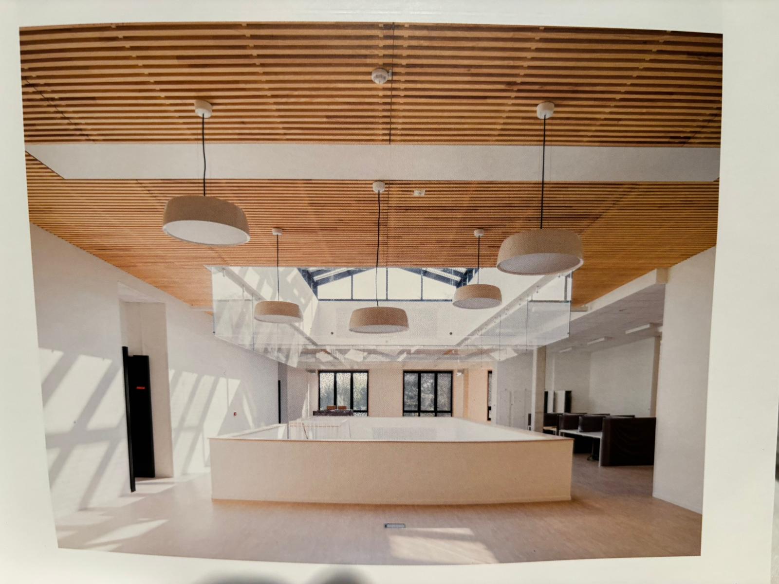 Bardage bois intérieur – réalisation M. TRANQUARD