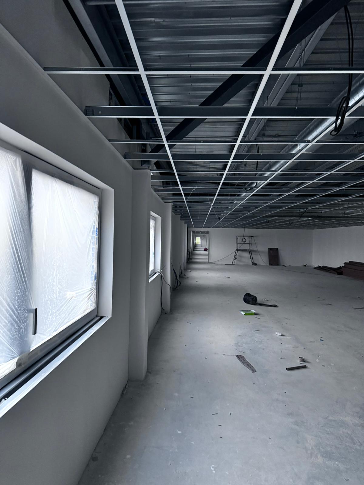 Faux plafond finition – réalisation M. TRANQUARD