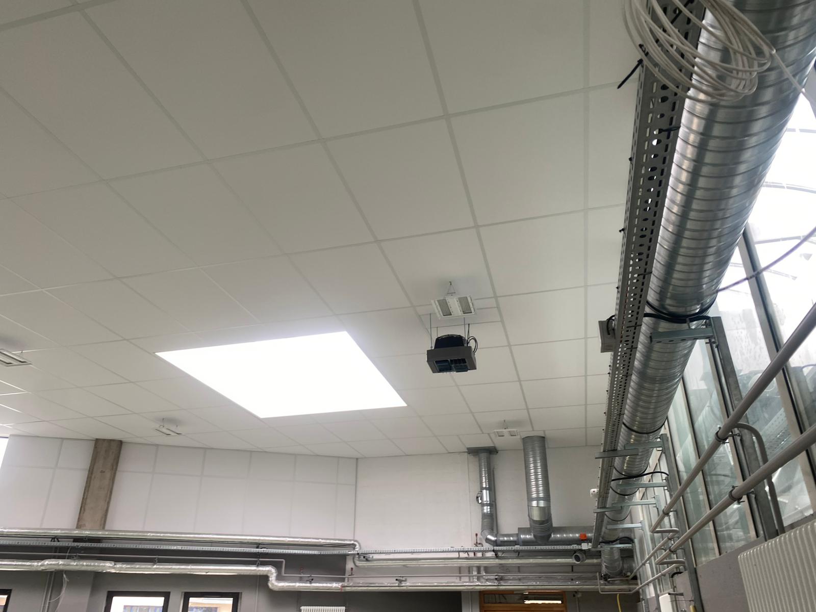 Faux plafond – réalisation M. TRANQUARD