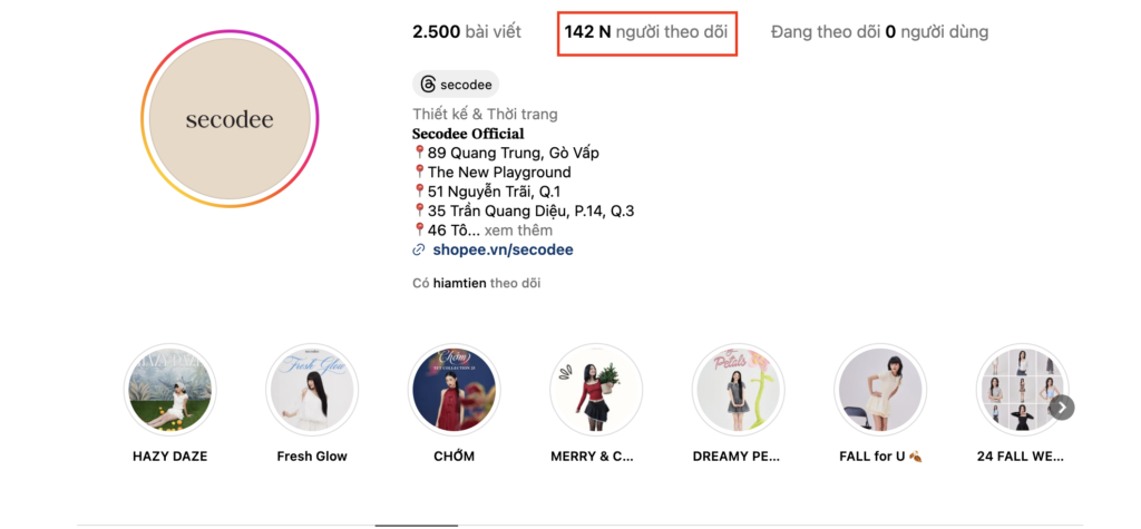 Lợi ích của việc tăng follow Instagram đối với thương hiệu