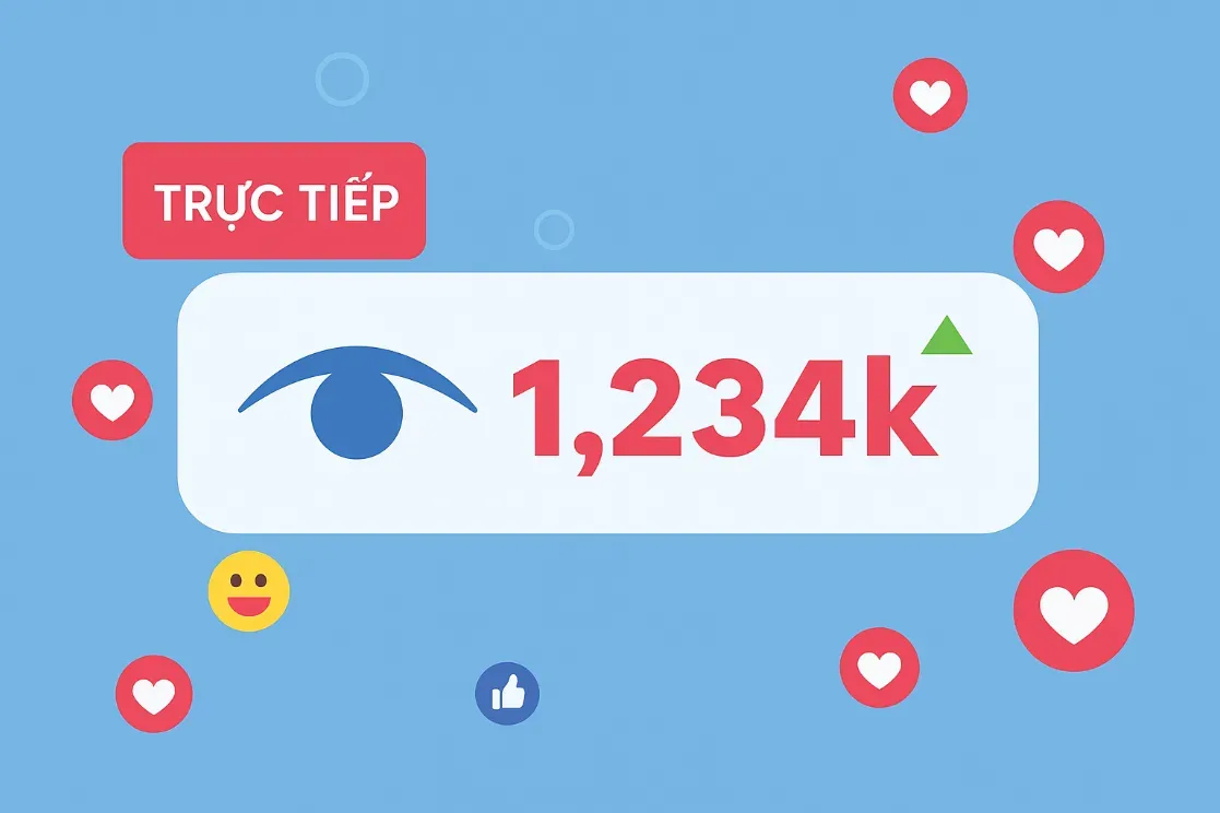 Bảng giá dịch vụ buff mắt livestream Facebook giá rẻ