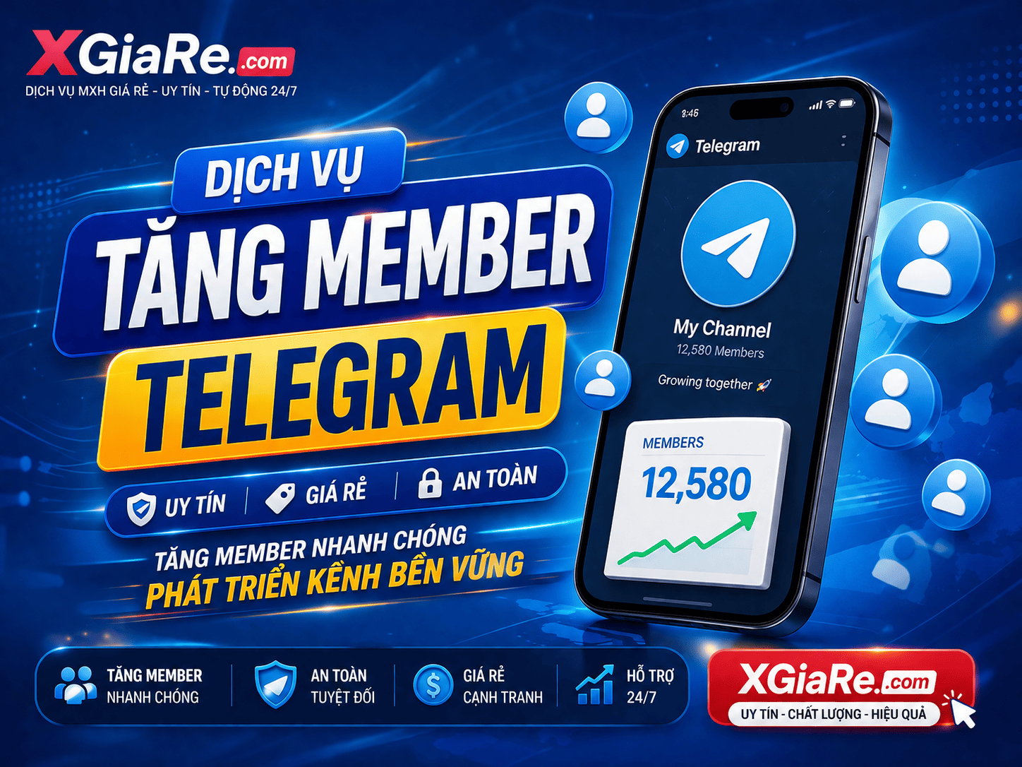 Lợi ích của việc tăng thành viên Telegram cho kinh doanh