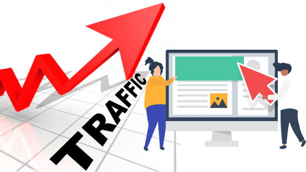 Phân tích biểu đồ tăng trưởng traffic website ổn định và an toàn