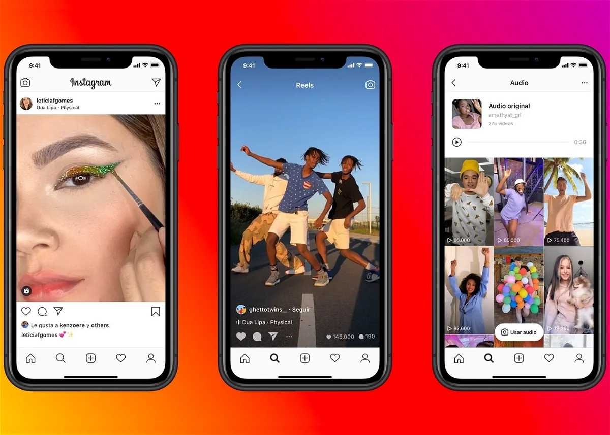 Người dùng đang tối ưu nội dung hình ảnh trên Instagram kết hợp với các chỉ số tương tác cao