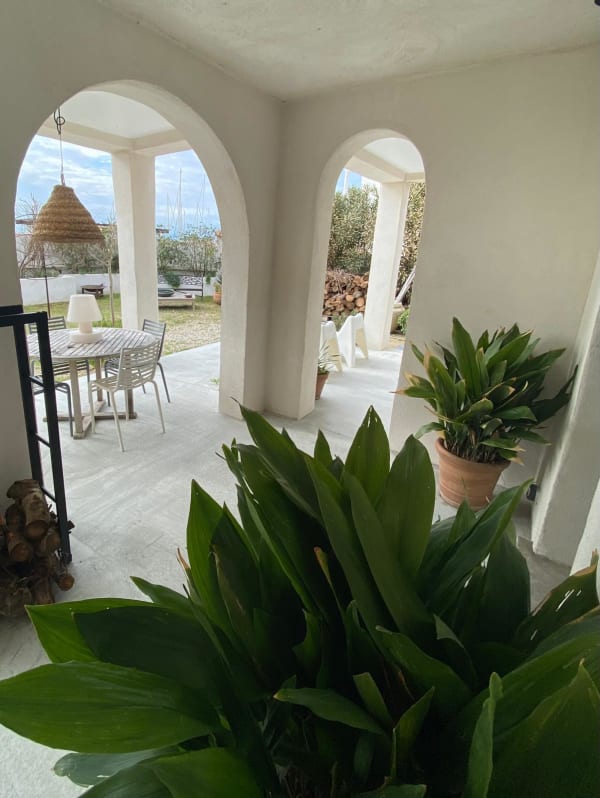 Vue depuis la terrasse du logement