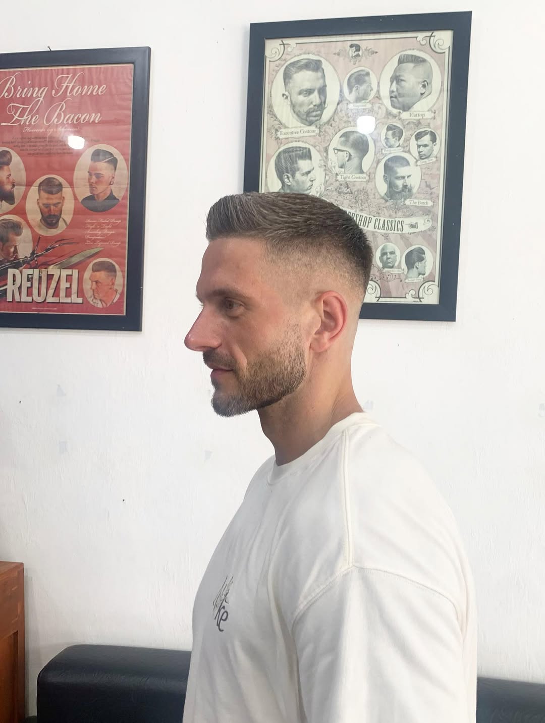 Taper fade haircut Munggu Bali