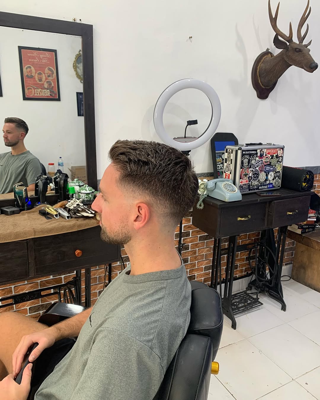 Skin fade close up Canggu