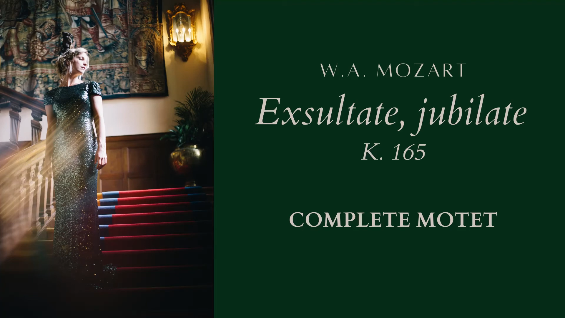 Mozart: Exsultate, jubilate, K.165