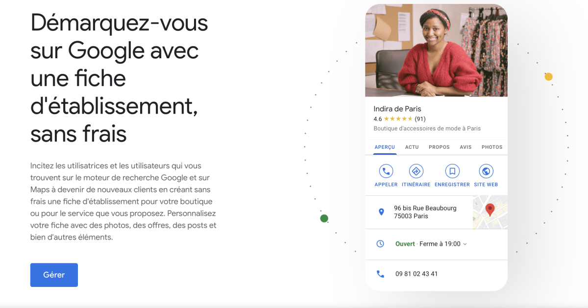 Access Google Business, Google’s Right Sidebar “Knowledge Graph”