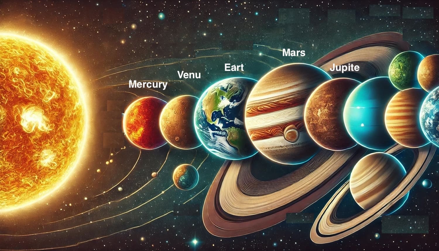 Distancia entre los planetas y el Sol