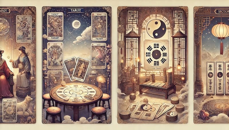 Tarot et Divination Liu Yao