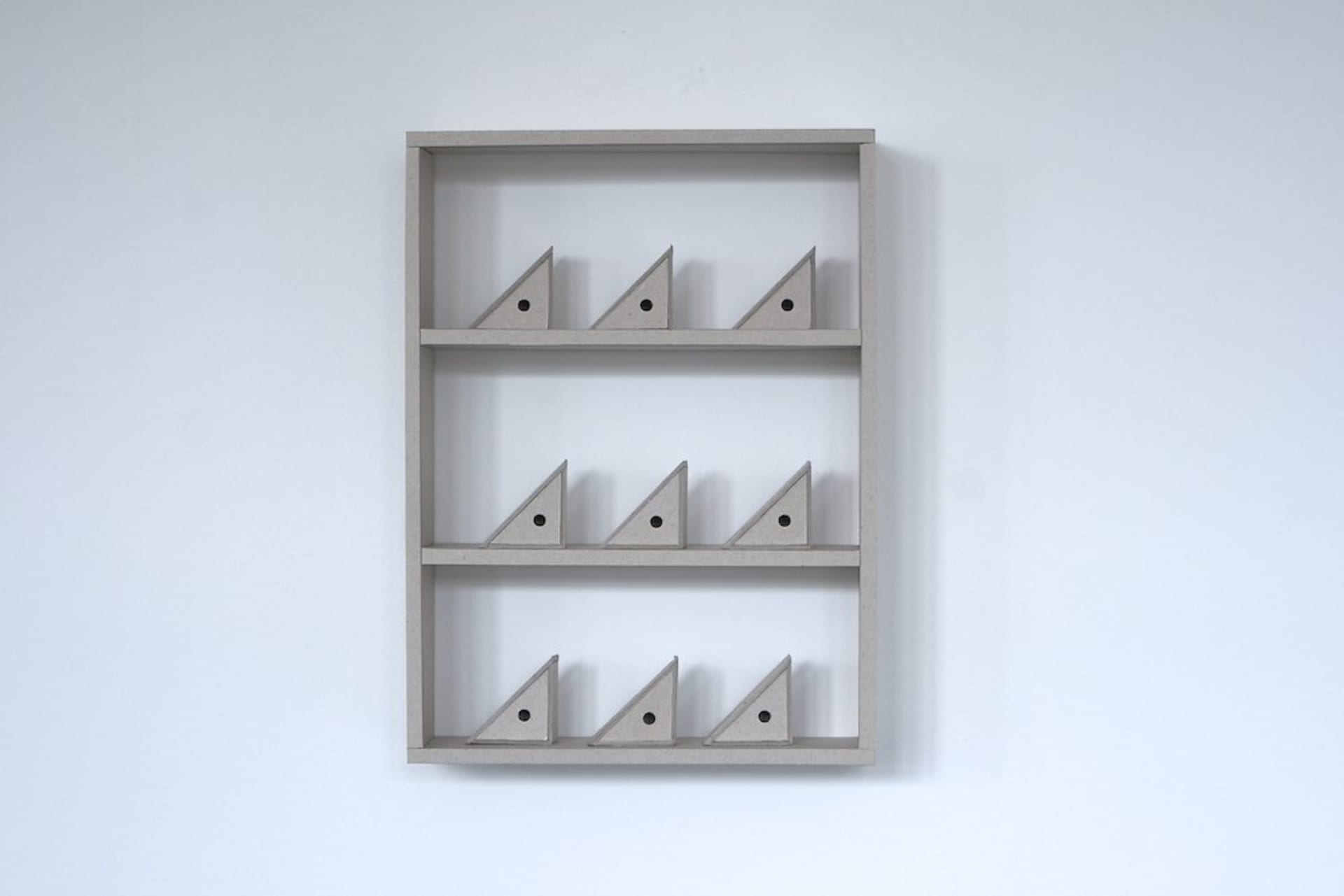 Dean Hughes, Triangular boxes (ii), 2011