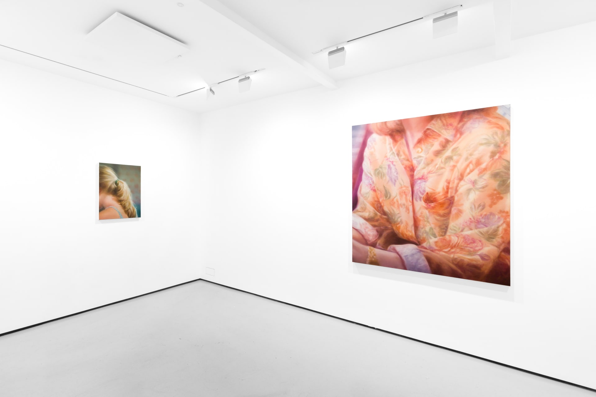 Installation views of Rachel Lancaster's exhibition 'Notes Lie Long' at Workplace in London