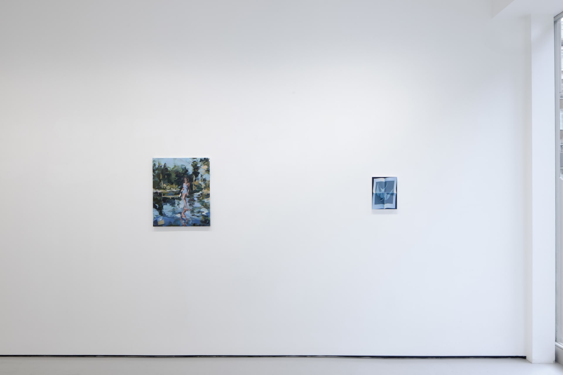 installation shots of The Blue Hour at Workplace | London