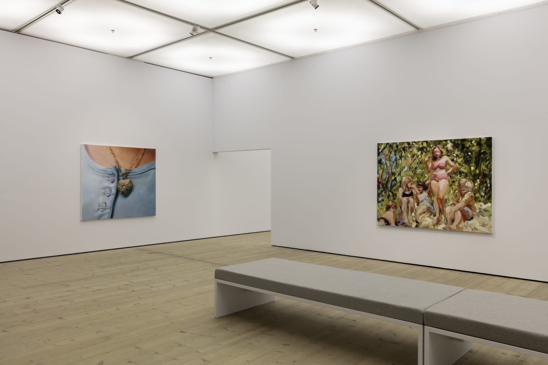 An installation view of Laura Lancaster and Rachel Lancaster's exhibition at Baltic
