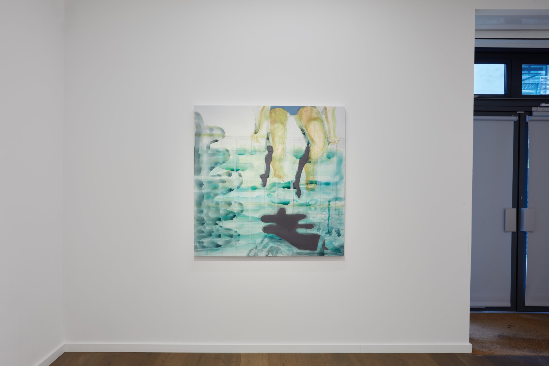 Installation shots of Miko Veldkamp's exhibition 'Ghost Stories' at Workplace in London
