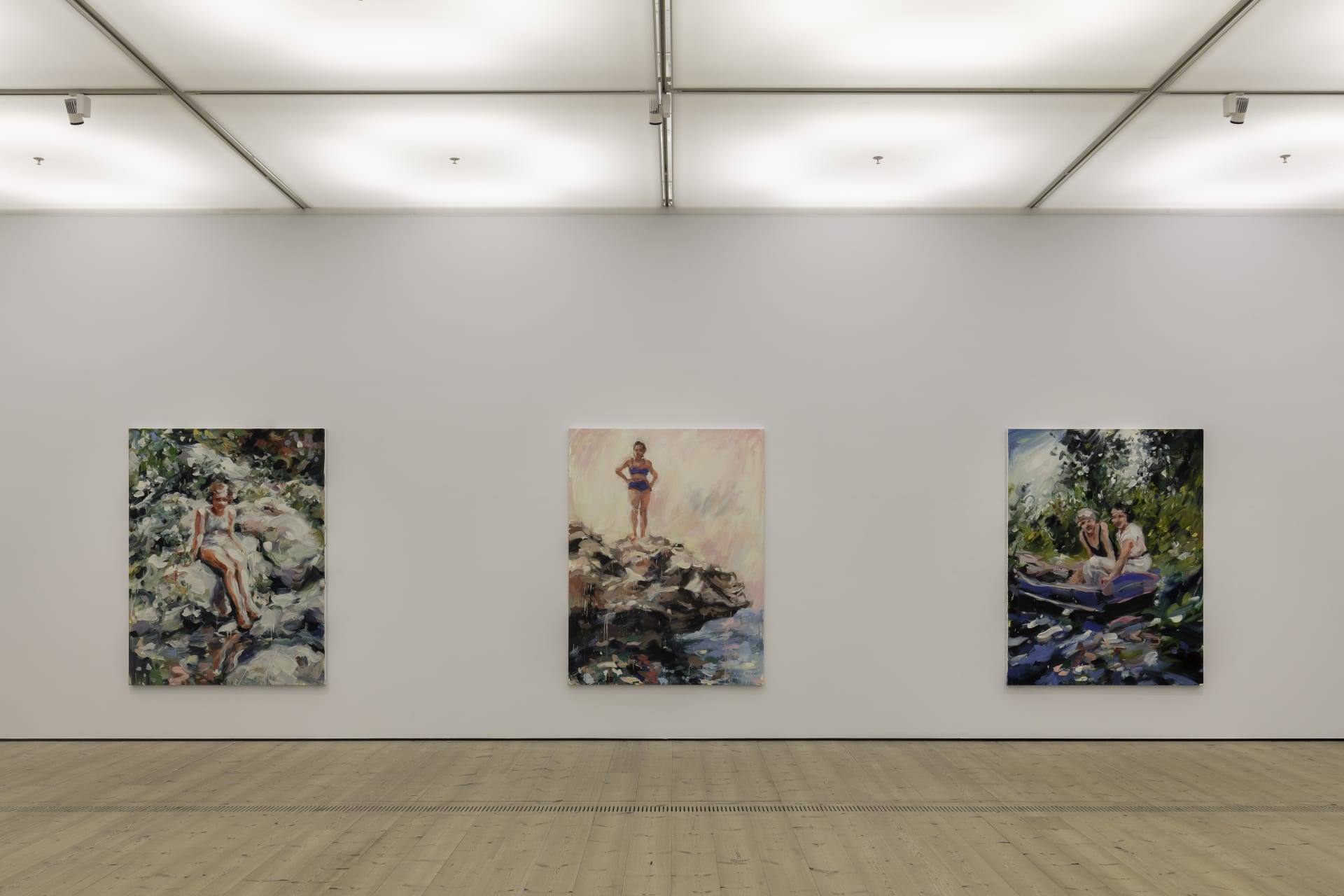 An installation view of Laura Lancaster and Rachel Lancaster's exhibition at Baltic