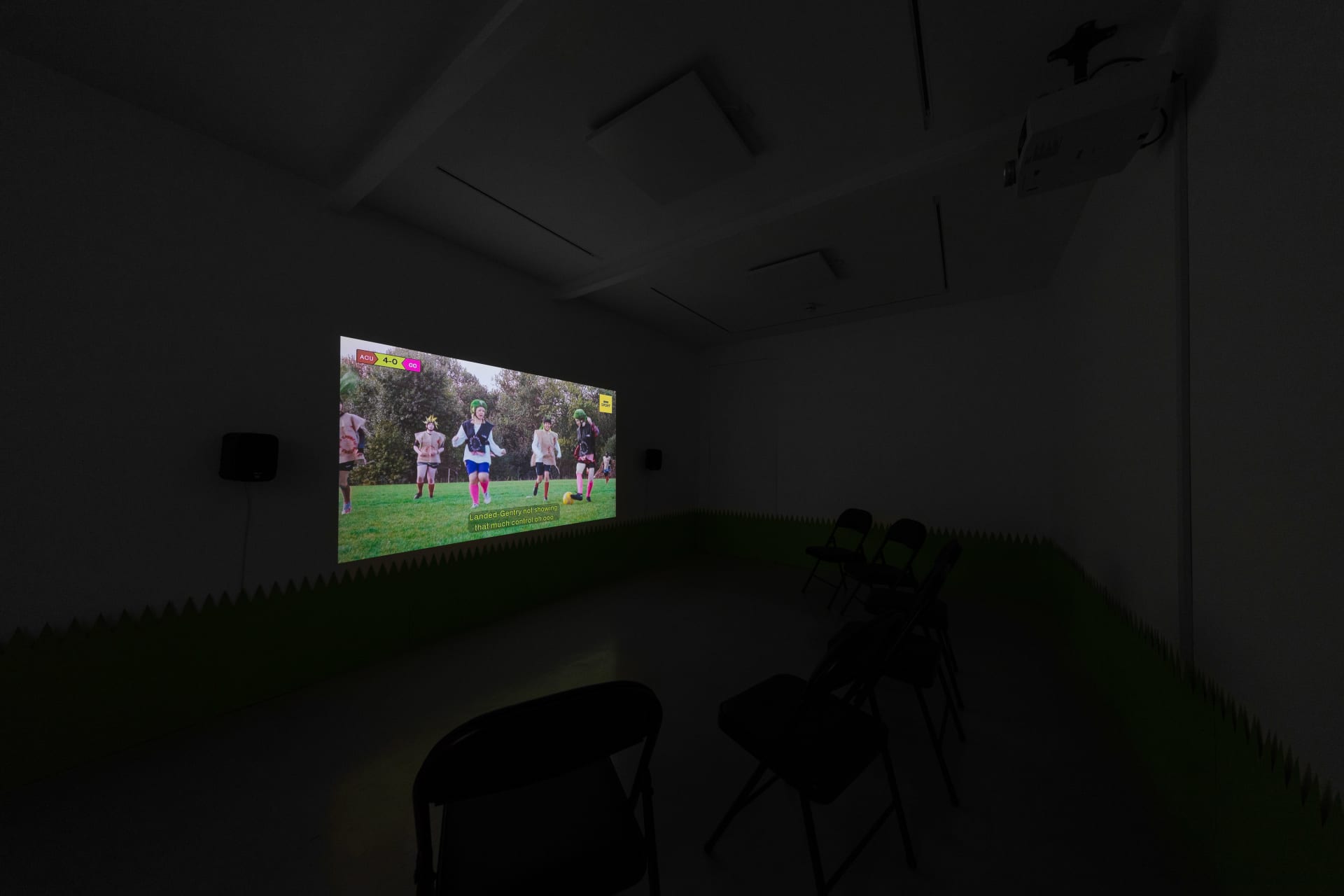 Installation photos of Rosa Johan Uddoh's exhibition 'Star Power' at Workplace | London 