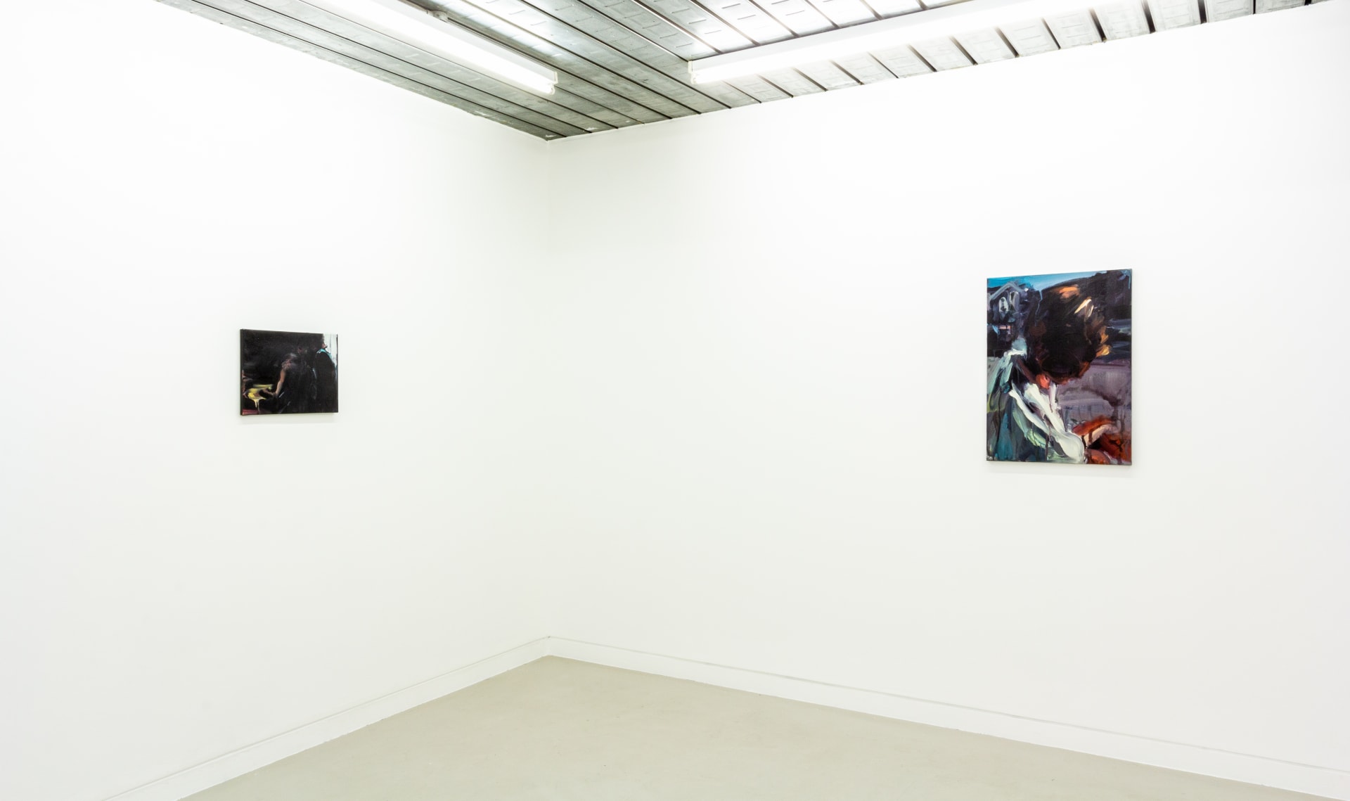 Installation photographs of Laura Lancaster's exhibition 'Shadows and Mirrors' at Workplace | London - 61 Conduit Street 