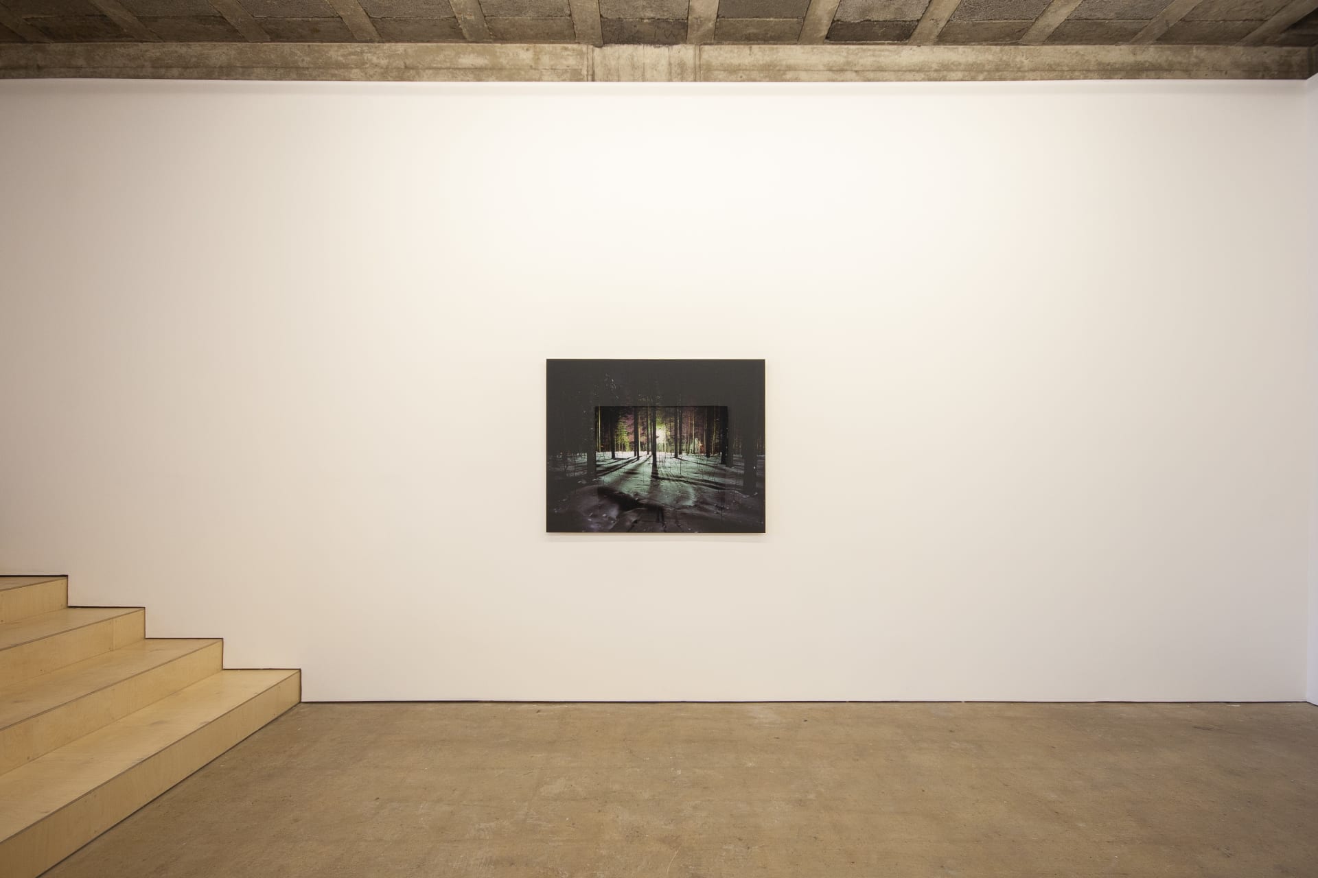 Installation shots of 'Moved' at Workplace | Gateshead featuring works by Cath Campbell, Joe Clark, Paul Merrick, Richard Rigg, Catherine Bertola and Wolfgang Weileder