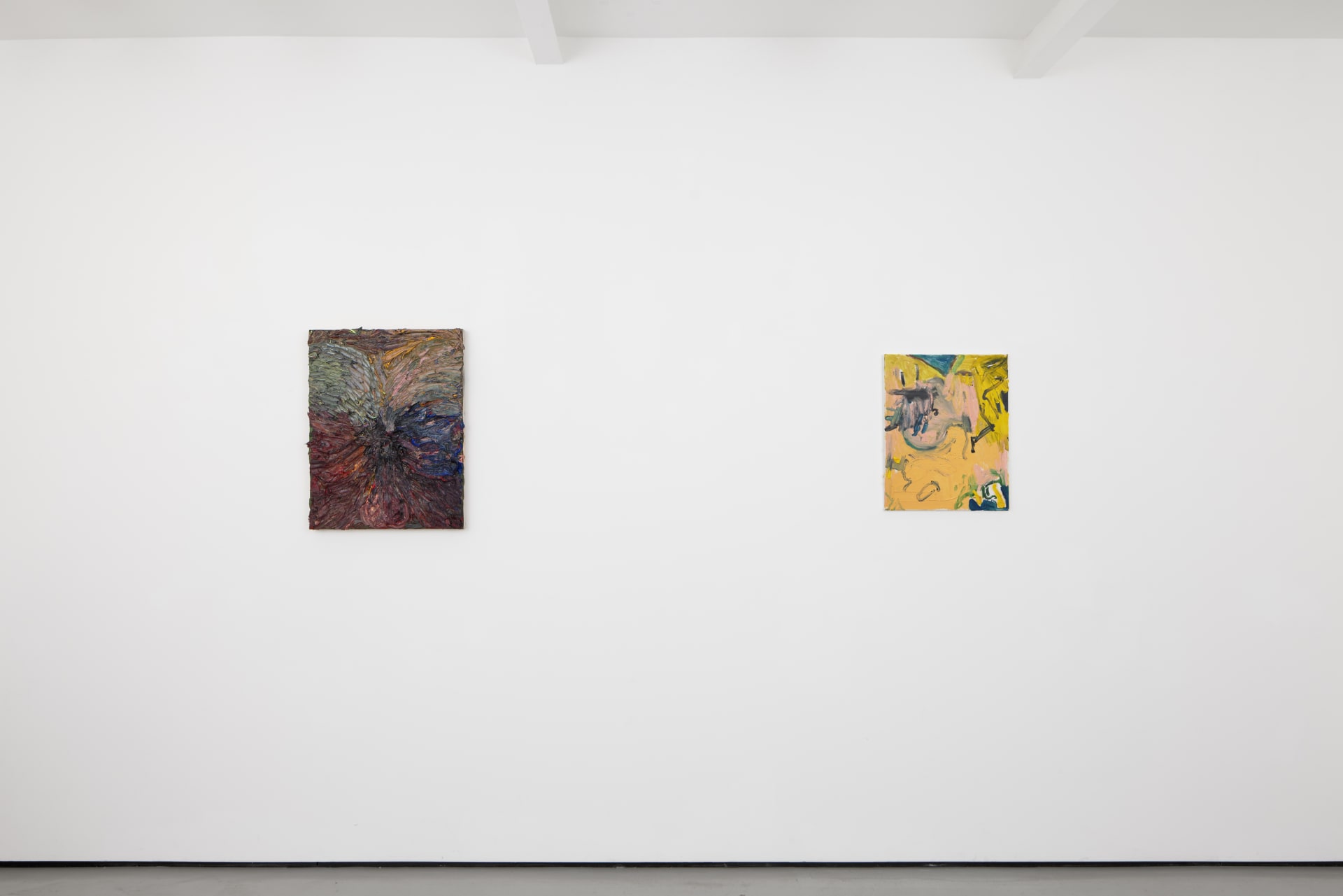 installation images of 'and in and out of weeks' at Workplace | London by Tom Carter
