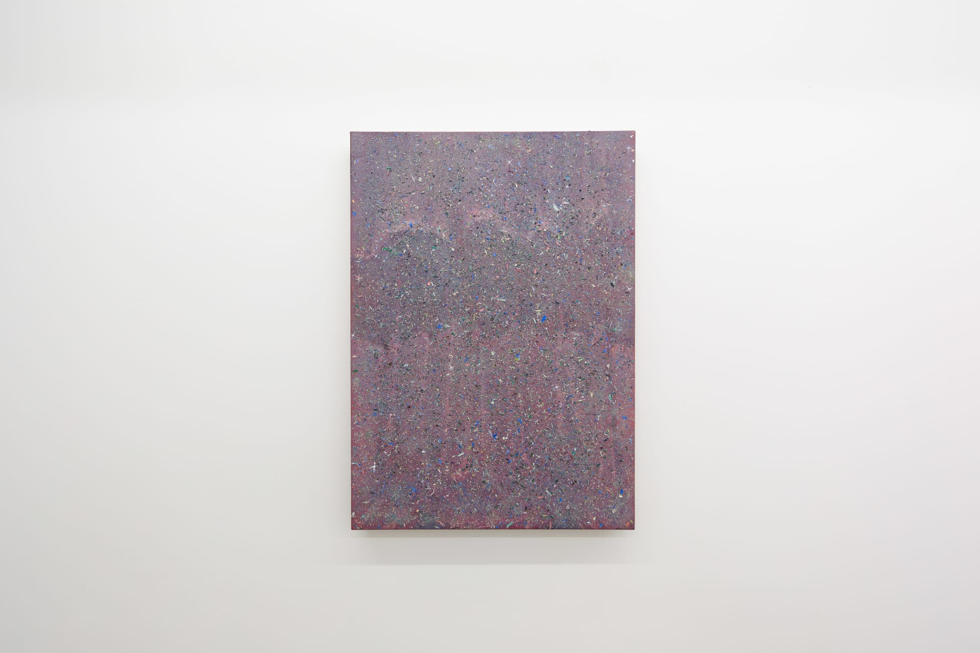 Installation photographs of Louise Giovanelli's exhibition 'in mediās rēs' at Workplace | London