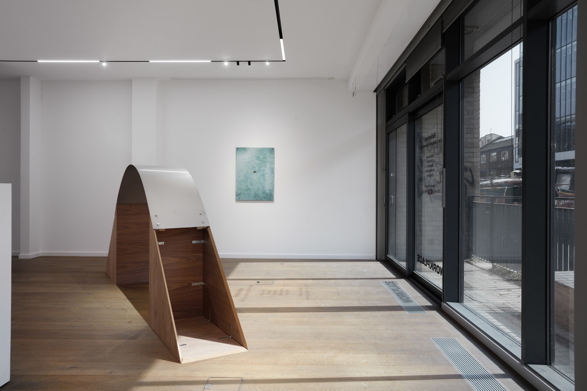 Install images of Reflections at Workplace | Reliance Wharf in London
