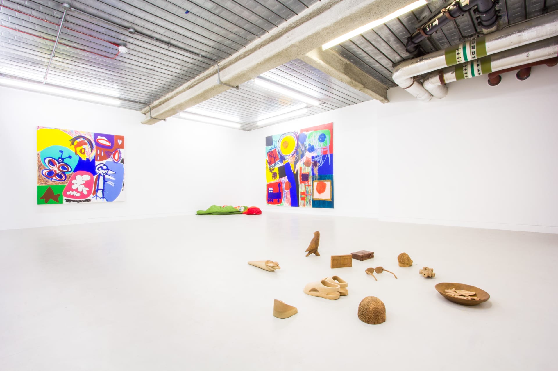 Installation documentation from 'Later Is Now' a group exhibition curated by Hugo Canoilas at Workplace | London