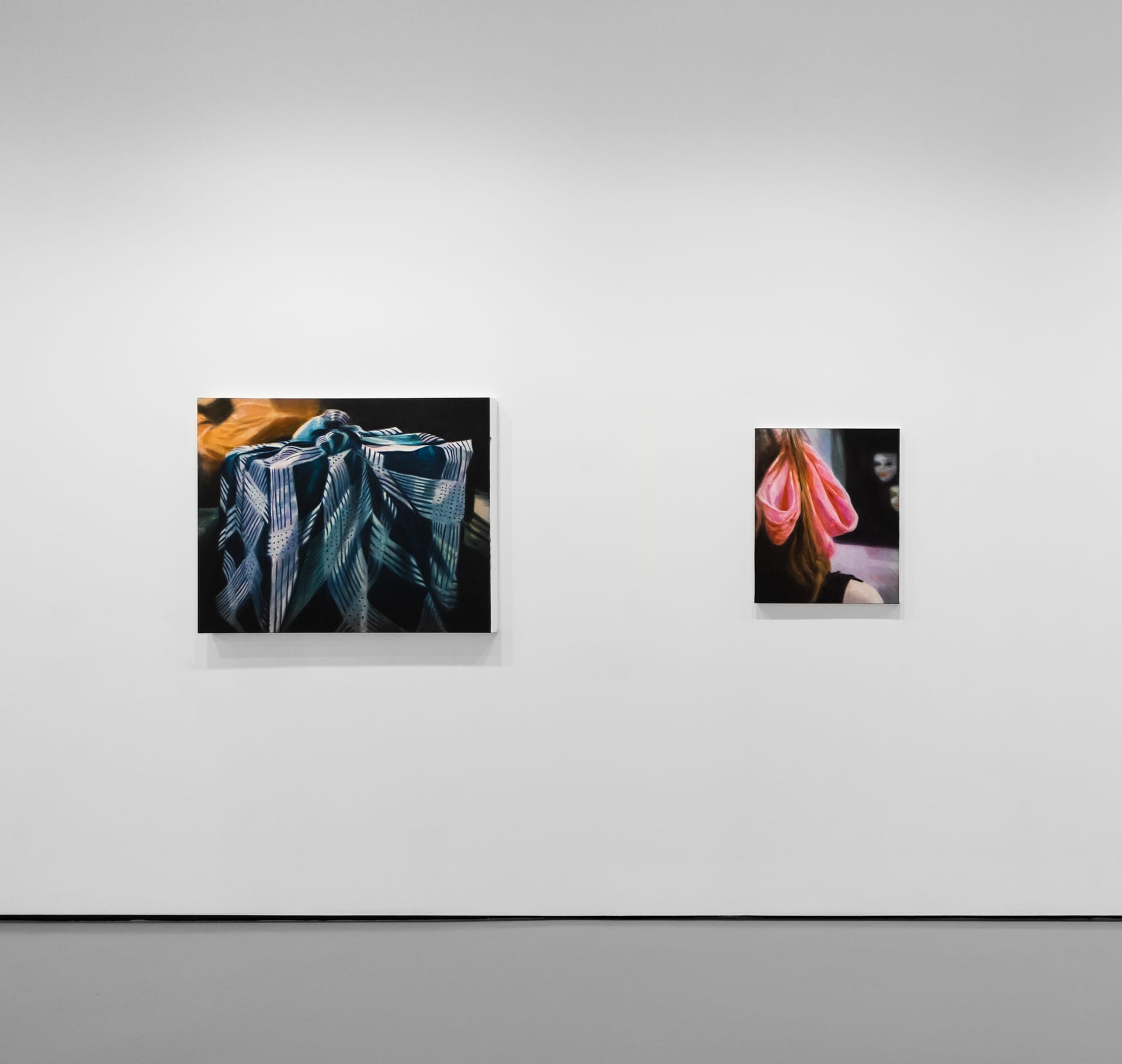 Installation shots of 'Cadence' by Laura Lancaster and Rachel Lancaster at Workplace | London
