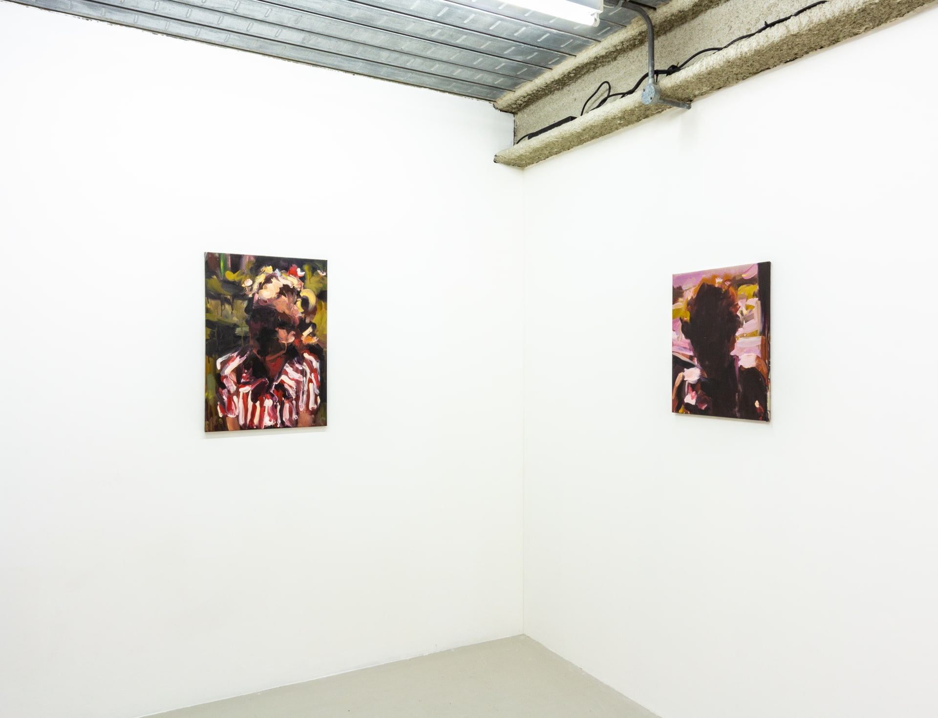 Installation photographs of Laura Lancaster's exhibition 'Shadows and Mirrors' at Workplace | London - 61 Conduit Street 