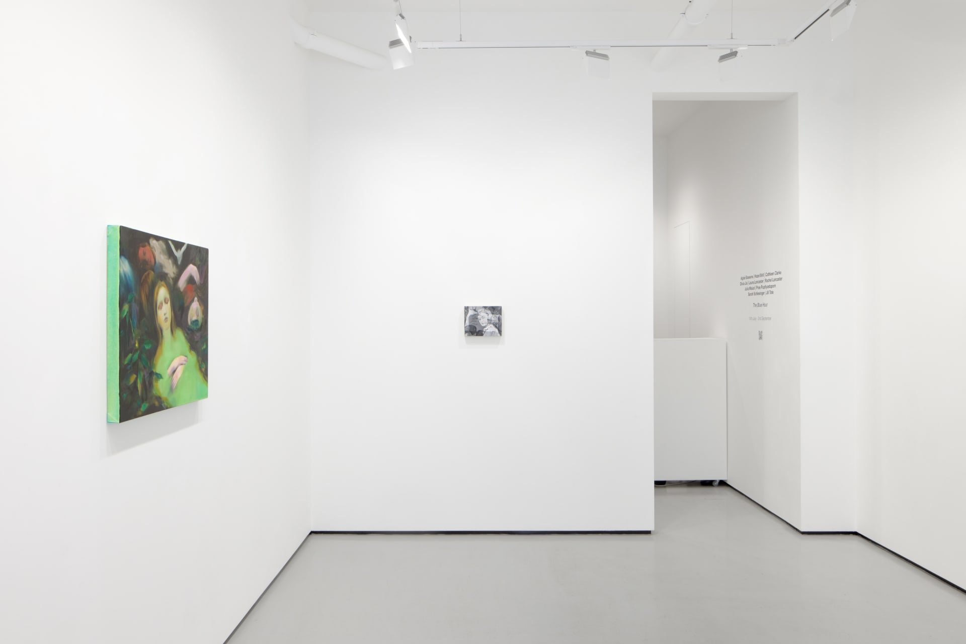 installation shots of The Blue Hour at Workplace | London