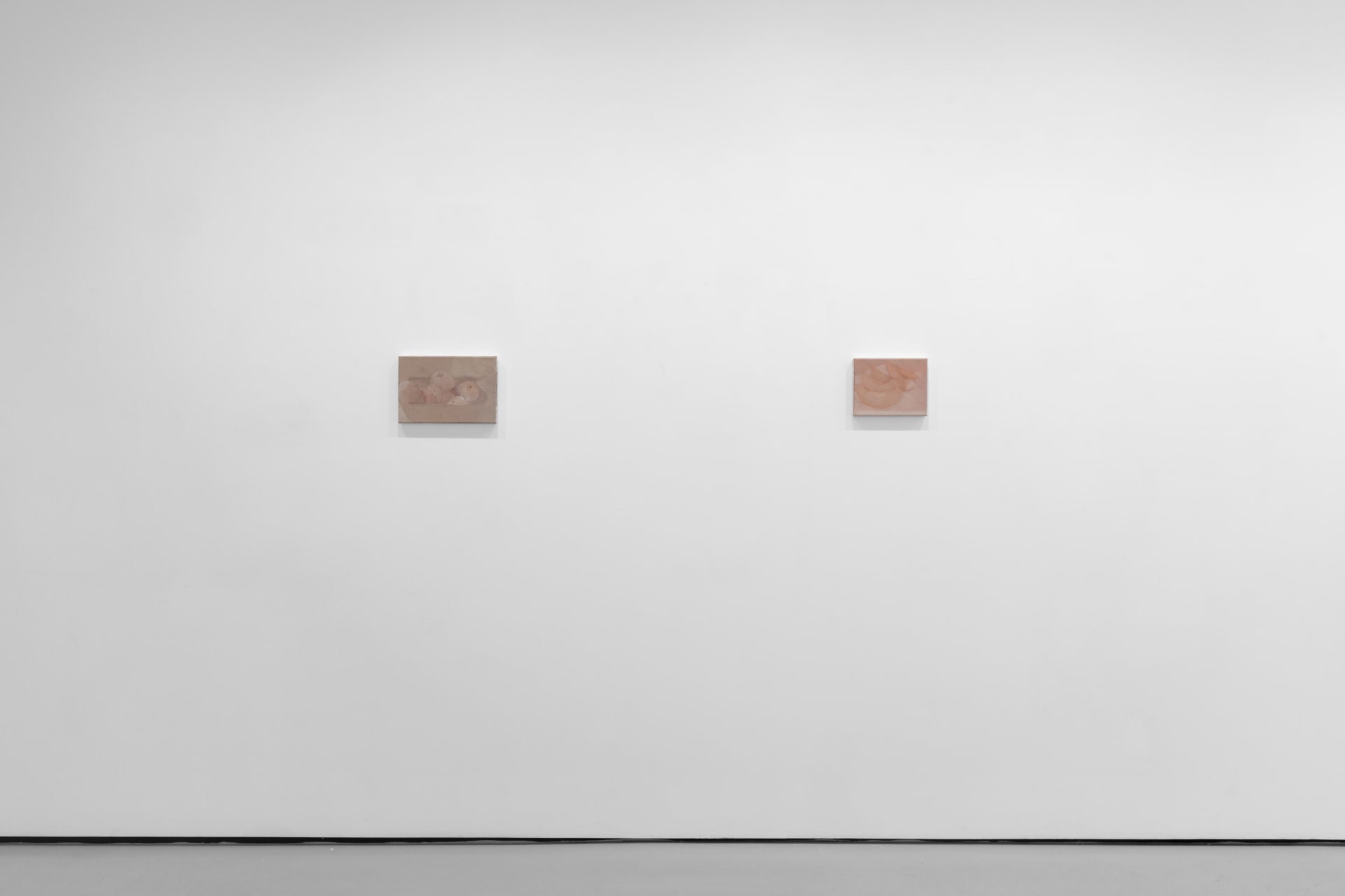 Installation view of the group exhibition Cold Enough for Snow