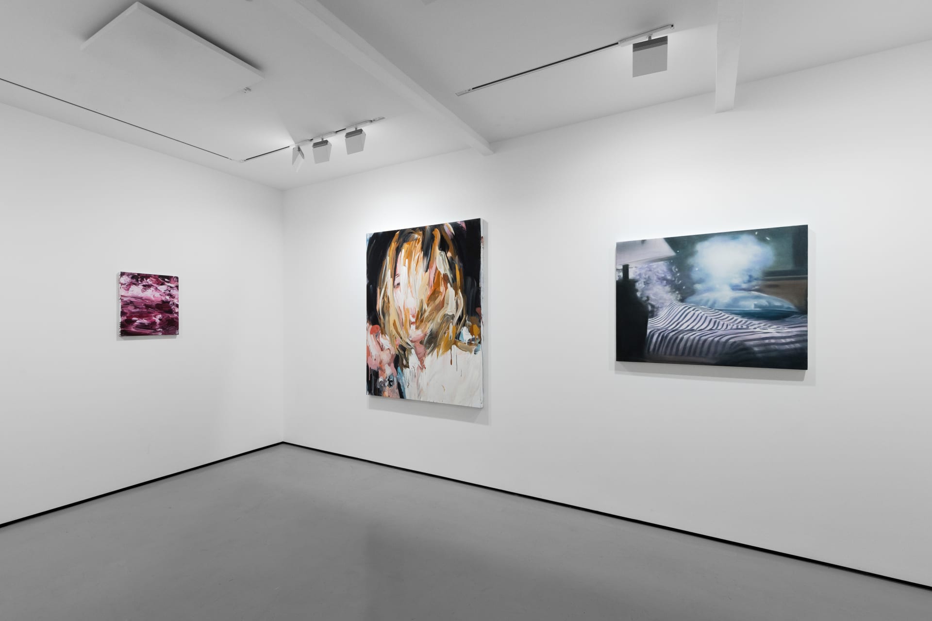 Installation shots of 'Cadence' by Laura Lancaster and Rachel Lancaster at Workplace | London