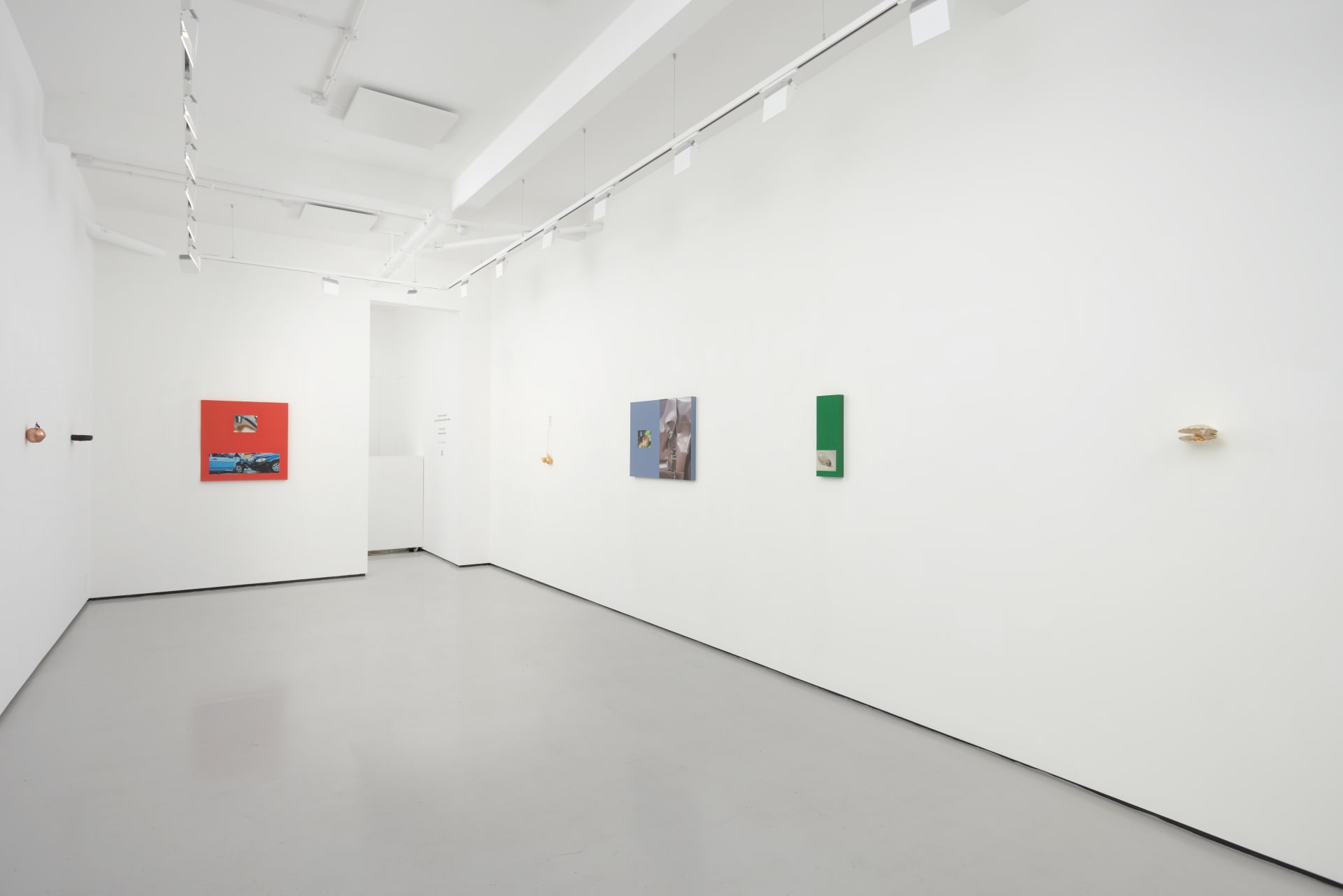installation shots of 'The Future Leaks Out' at Workplace | London