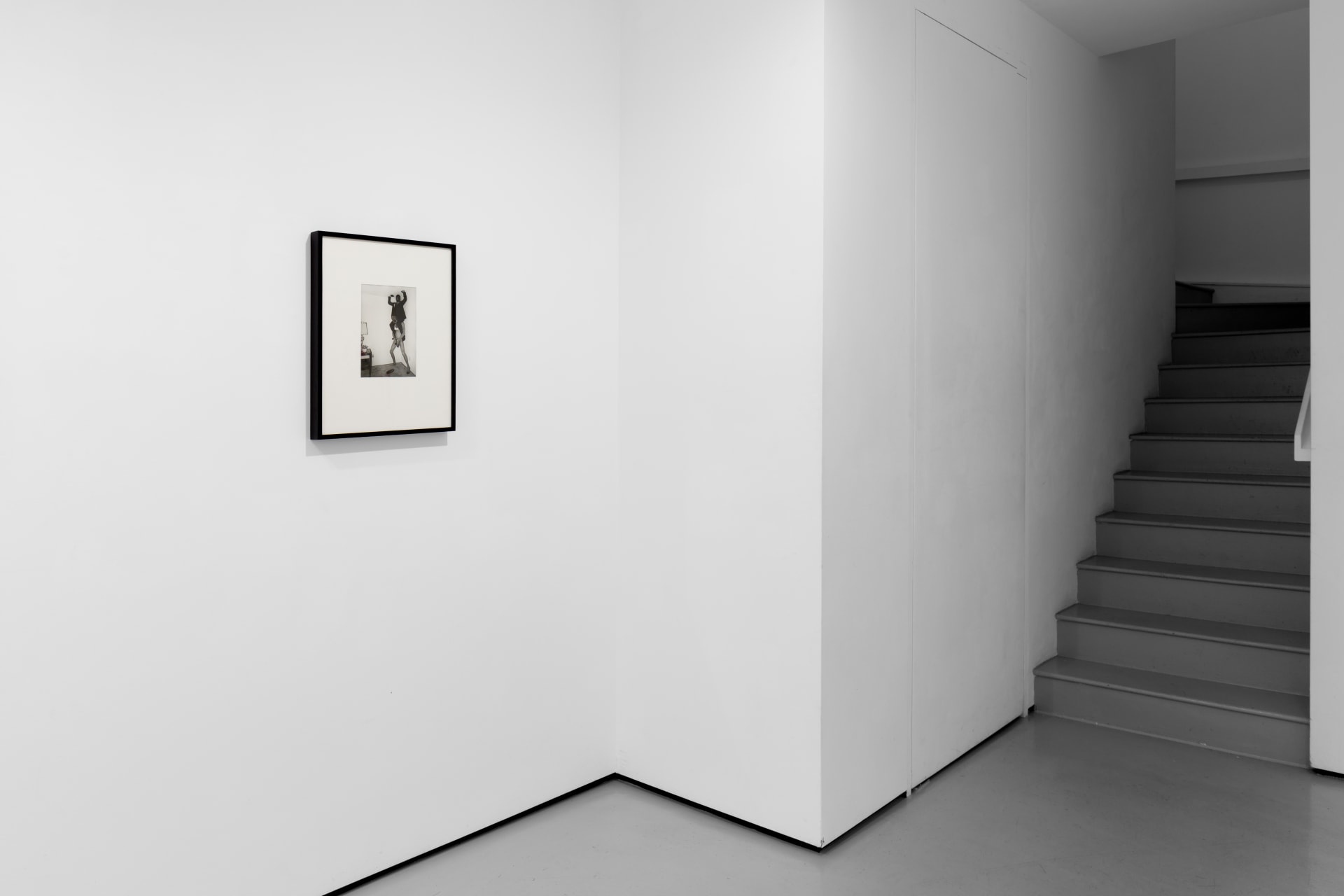 Installation views of 'From the other end of the hallway' a group exhibition at Workplace London