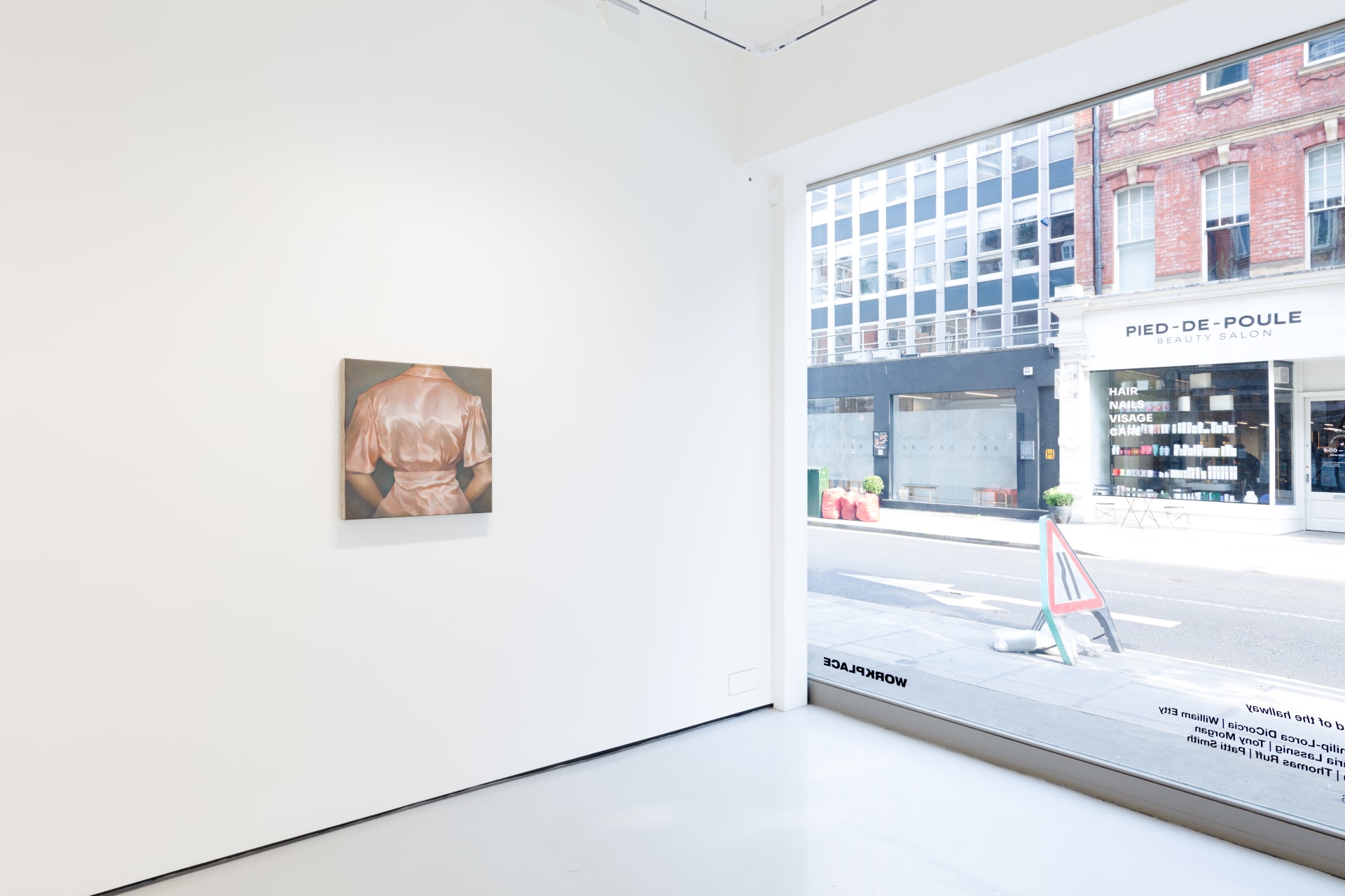 Installation views of Wang Pei's exhibition 'Sertraline' at Workplace London