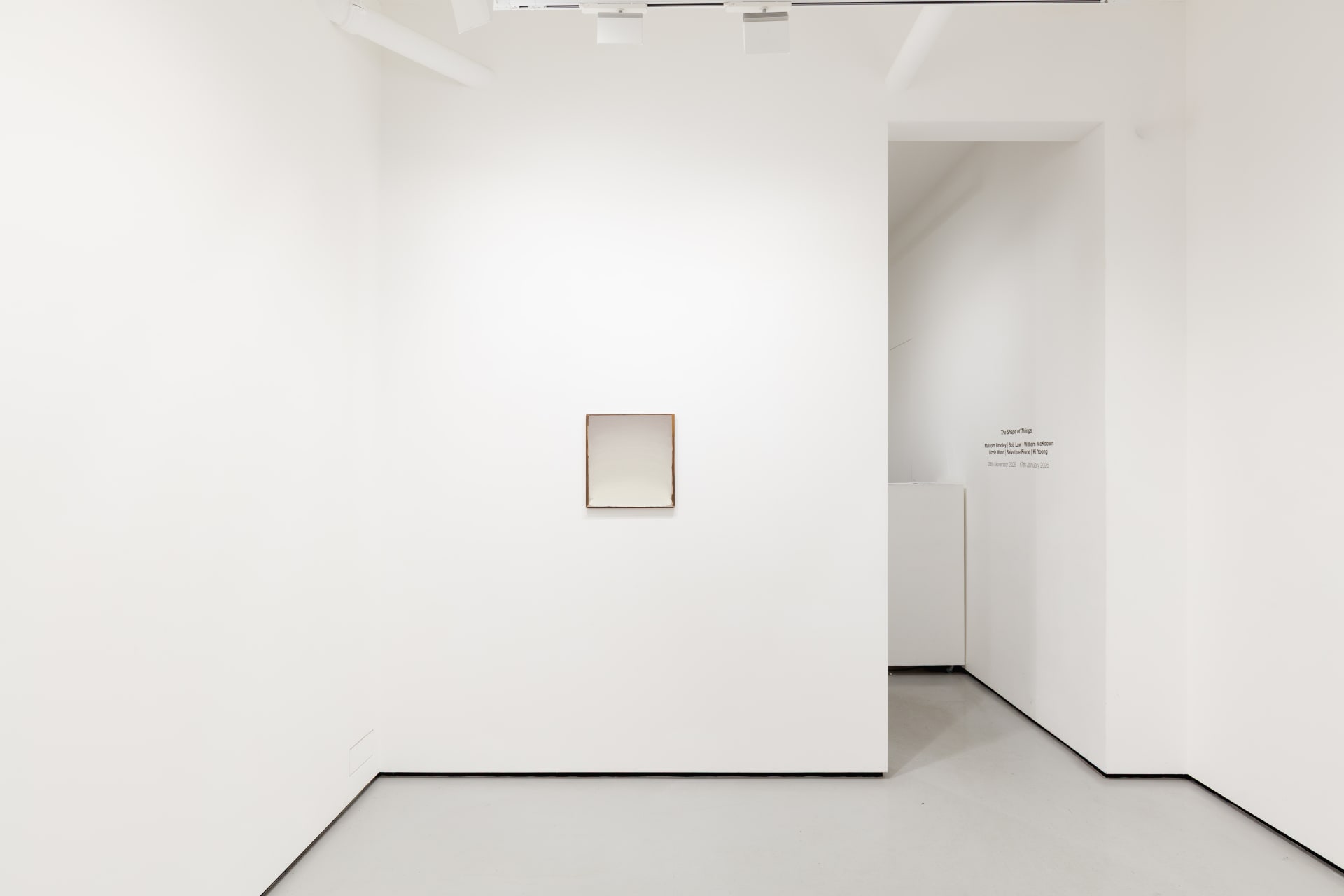 Installation views of The Shape of Things - a group exhibition at Workplace | London