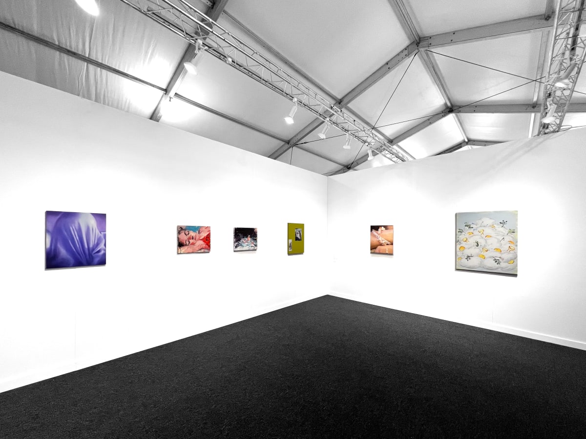 Images of Workplace's booth at NADA Miami 2023