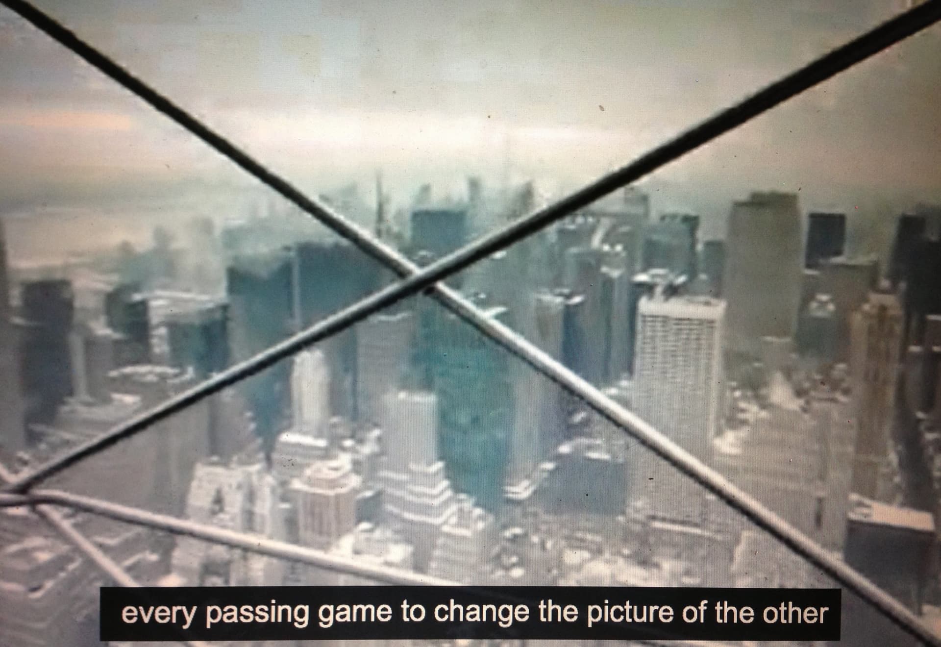 Cath Campbell, Every passing game to change the picture of the other, 2014