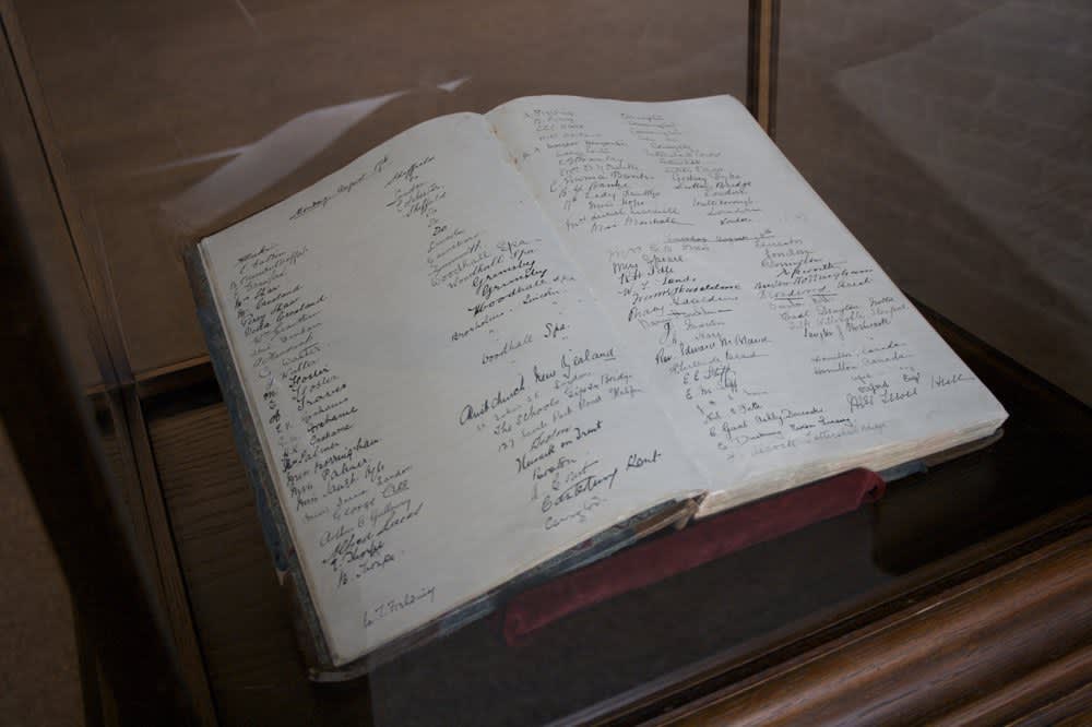 Catherine Bertola, The Visitors Book (8-23 August 1914), 2009